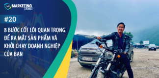 #20 – 8 BƯỚC CỐT LÕI QUAN TRỌNG ĐỂ RA MẮT SẢN PHẨM VÀ KHỞI CHẠY DOANH NGHIỆP CỦA BẠN