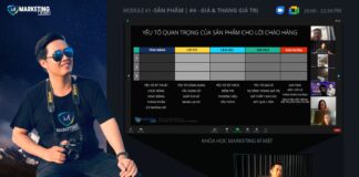 Bài học về sản phẩm và giá – thang giá trị