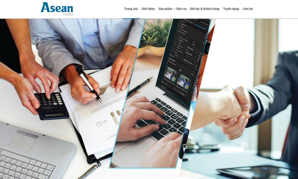 Thiết Kế Web – CTY Truyền Thông Đông Nam Á – ASEAN MEDIA
